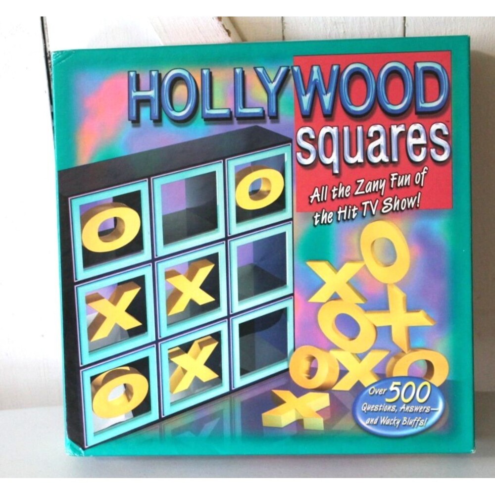 VTG NIB 1999 Hollywood Squares Board Game Parker Brothers New Hasbro USA